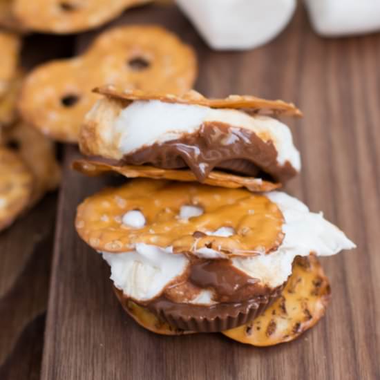 Pretzel Reese’s S’more