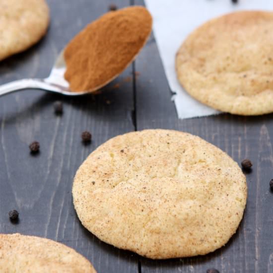 Black Pepper Snickerdoodles
