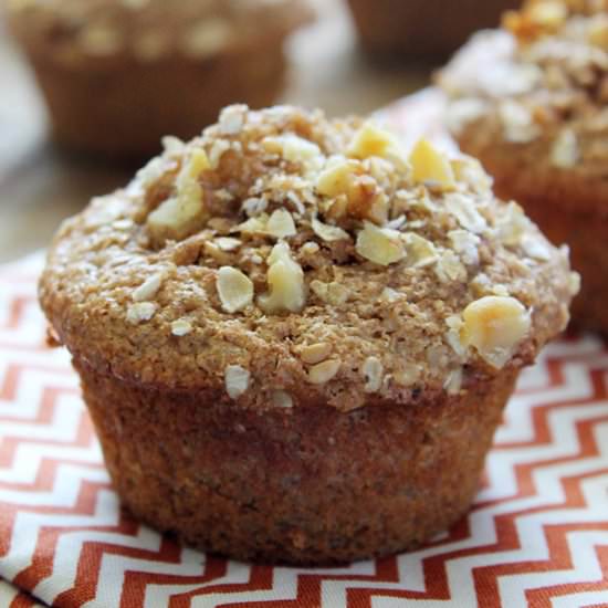 Healthy Brown Sugar Crumb Muffins