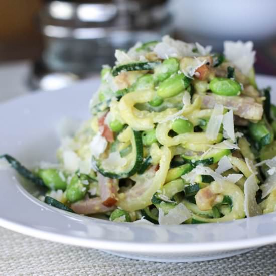 Zucchini Carbonara