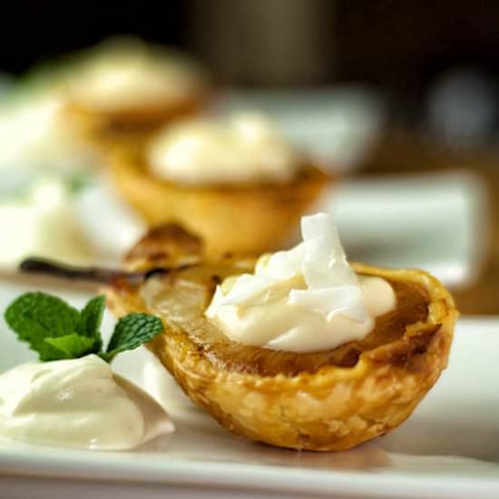 Baked Pears in Puff Pastry