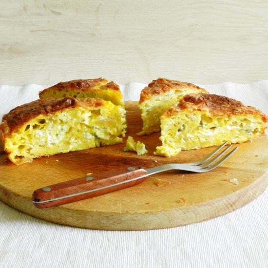 Four-Cheese Filo Pie