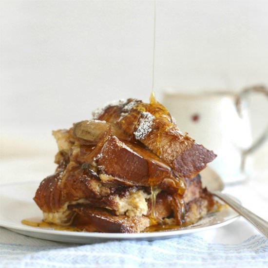 Chocolate Baked French Toast