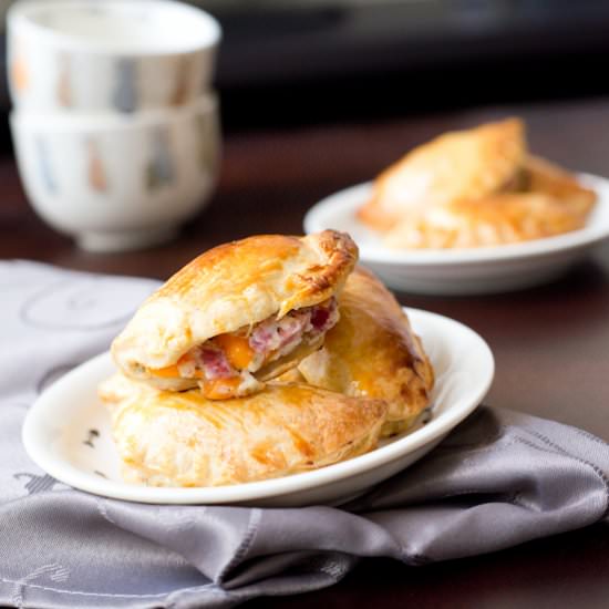 Bacon & Mimolette Turnover