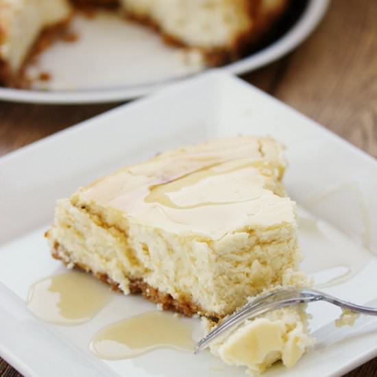 Maple Syrup Cheesecake