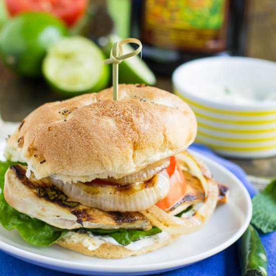 Mojito Chicken Sandwiches