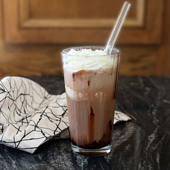 Chocolate Ice Cream Soda