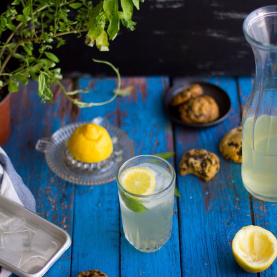 Lemon Verbena Iced Tea