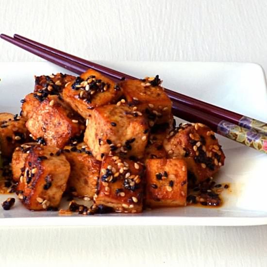 Hot Sesame Tofu