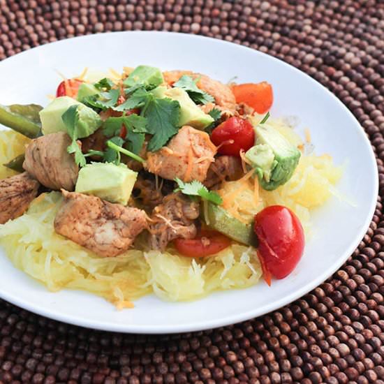 Fajita Spaghetti Squash