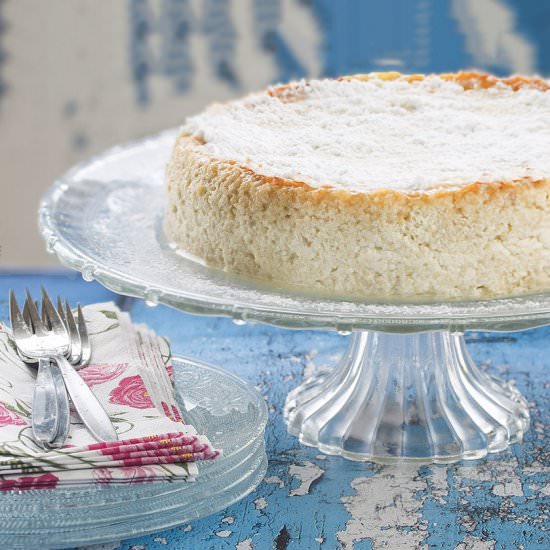 Baked Ricotta Cheesecake