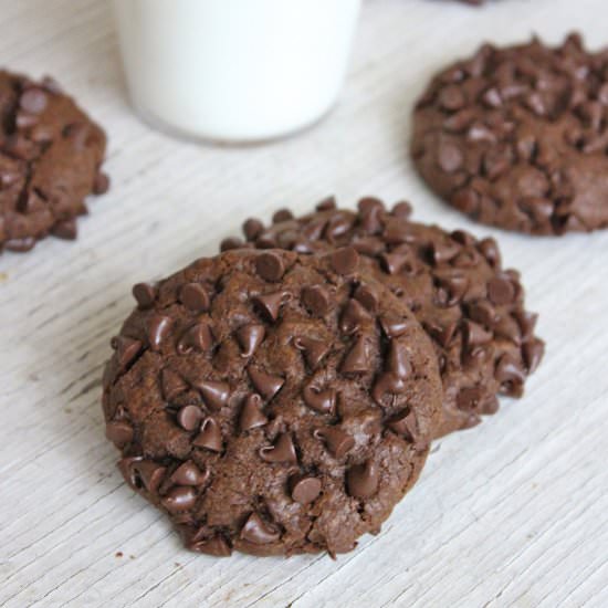Chocolate Chocolate Chip Cookies