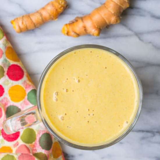 Peach Turmeric Smoothie