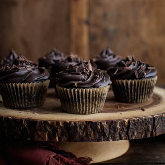 Chocolate Beet Cupcakes