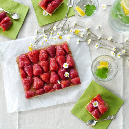 Strawberry Sheet Cake