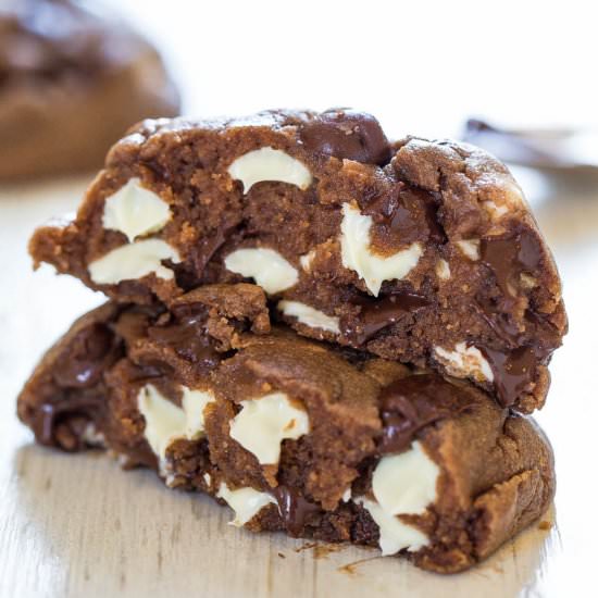 Nutella White Choc Chip Cookies