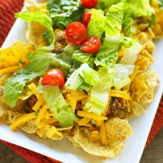 Crockpot Turkey Taco Salad
