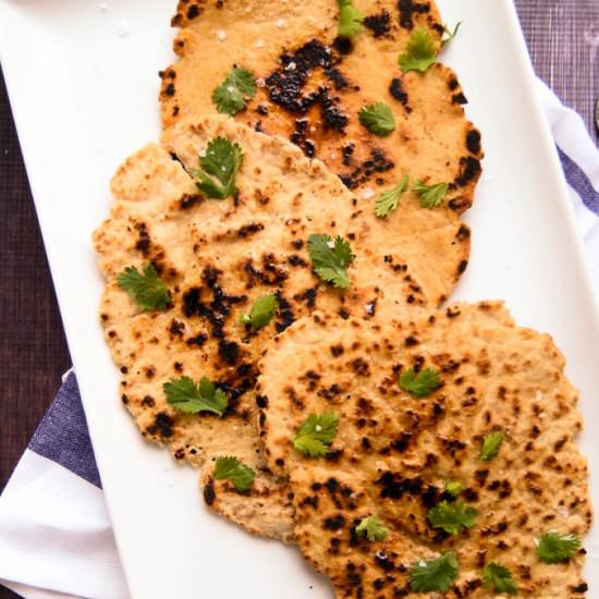 Gluten-Free + Vegan Naan
