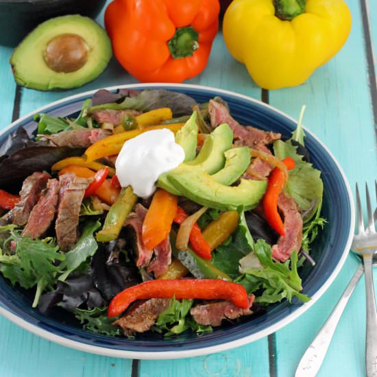 Skinny Fajita Salad