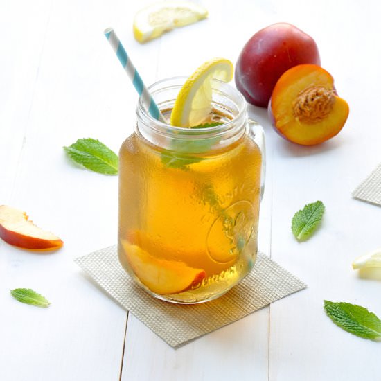 Easy Peach Iced Tea
