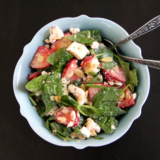 Spinach & Strawberry Salad