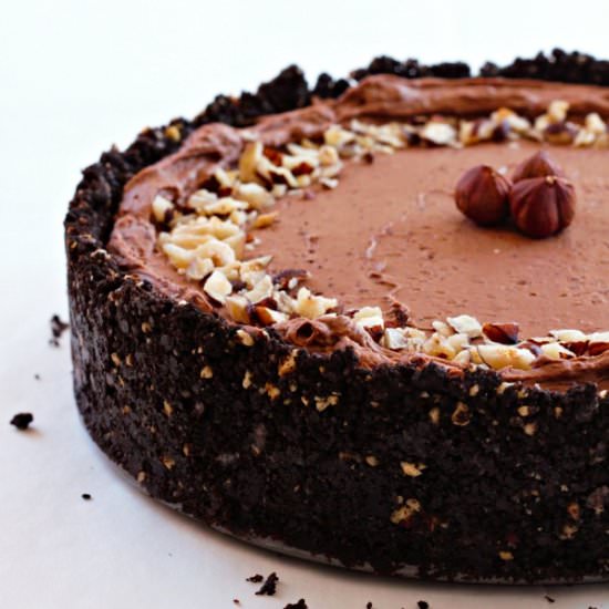 Hazelnut Chocolate Cheesecake