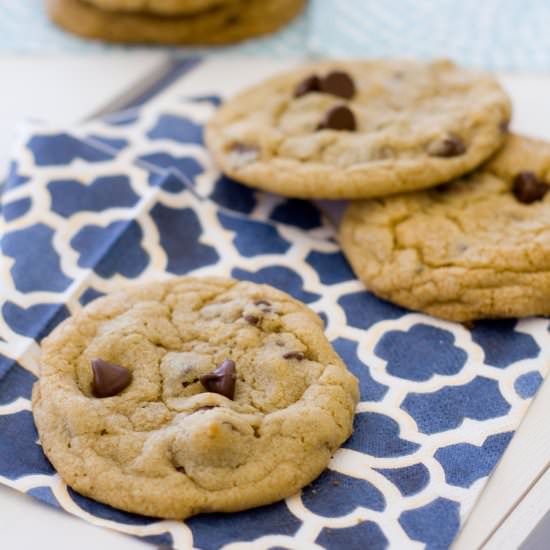 Bakery Style Chocolate Chip Cookies