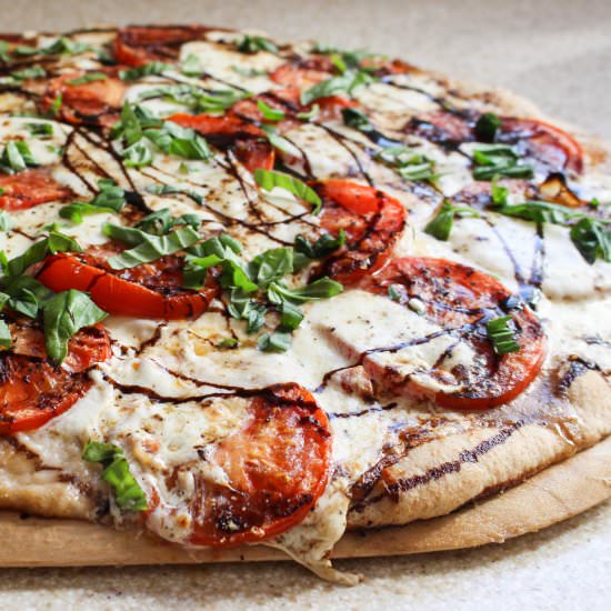 Caprese Goat Cheese Pizza