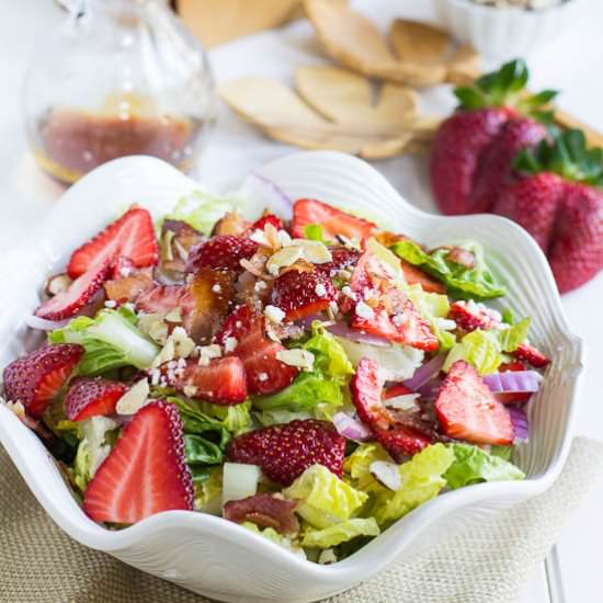 Strawberry, Bacon, and Feta Salad