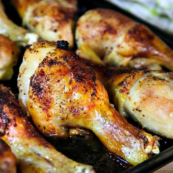 Marinated Baked Chicken Drumsticks