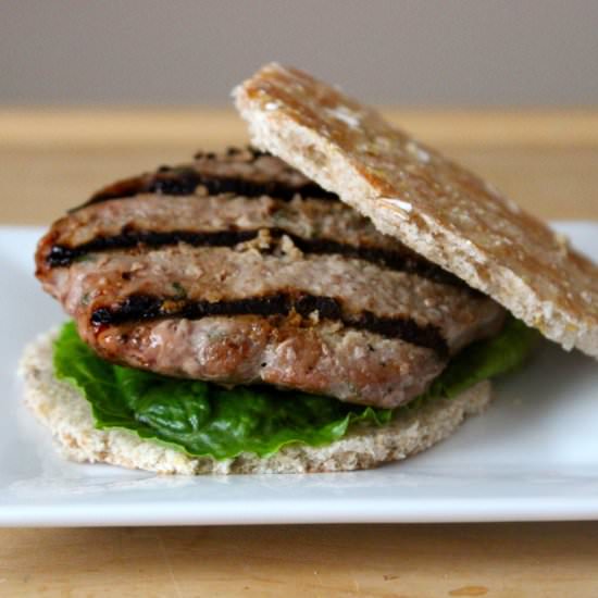Honey Worcestershire Turkey Burger