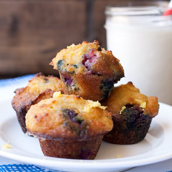 Gluten Free Blueberry Muffins