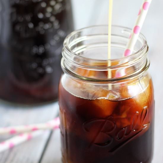 Coconut Caramel Iced Coffee