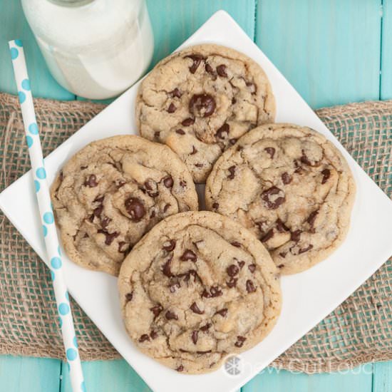 chewy chocolate chip cookies