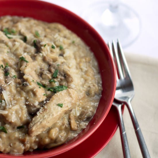 Chicken & Mushroom Risotto