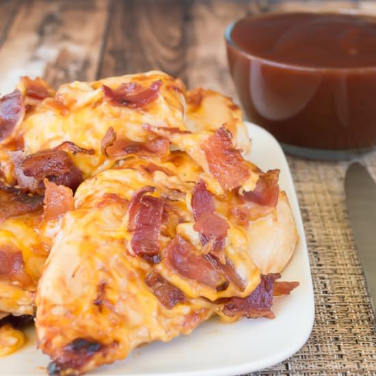 Cheesy BBQ Bacon Chicken