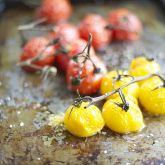 Oven Roasted Vine Tomatoes