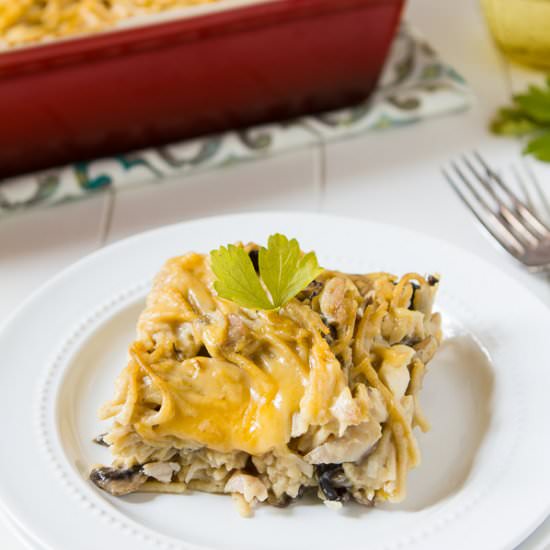 Chicken Spaghetti Casserole