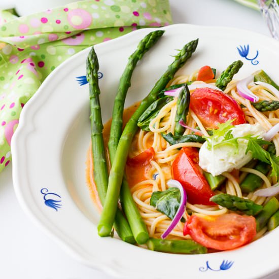 Asparagus Pasta Primavera