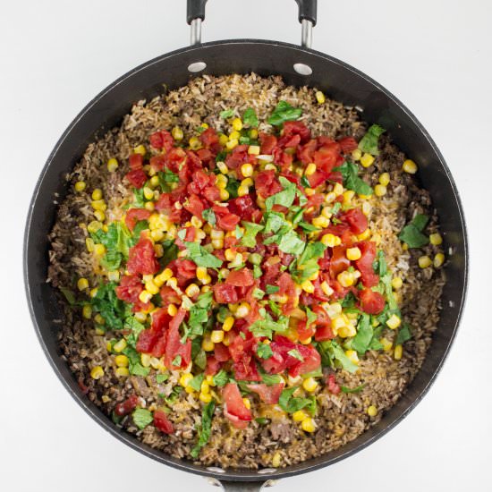 One Pan Taco Casserole