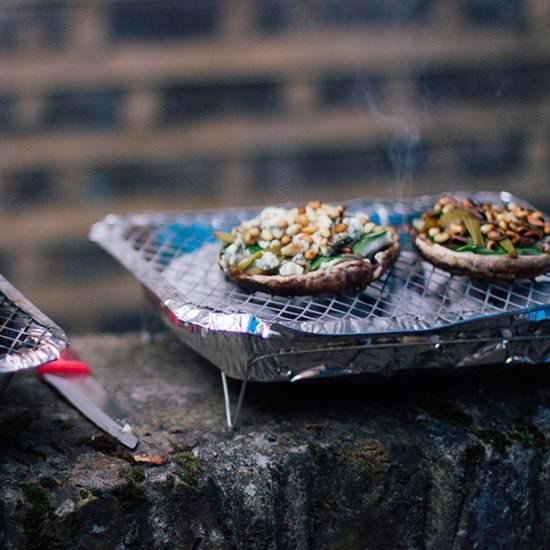 Stuffed Portobello Burgers