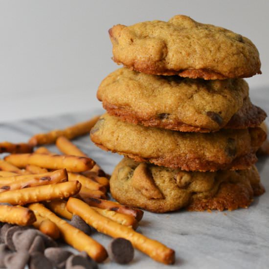 Chocolate Chip Pretzel Cookies