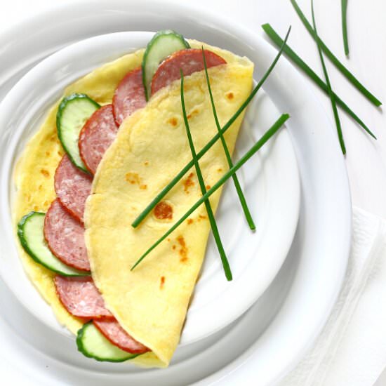 Sour Cream Crepes