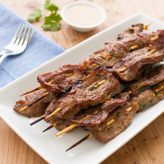 Beef Satay