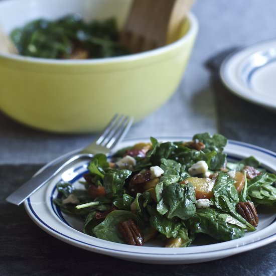 Caramelized Peach Salad