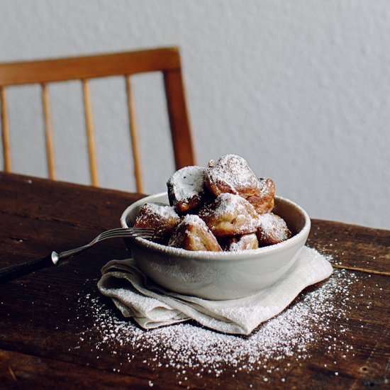 Strawberry Fritters