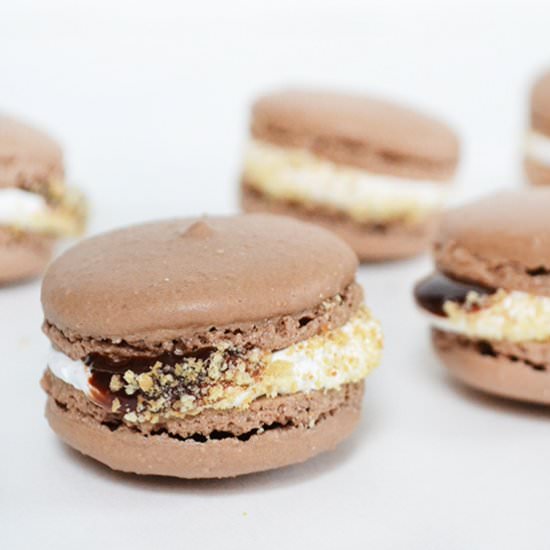 S’mores Macarons