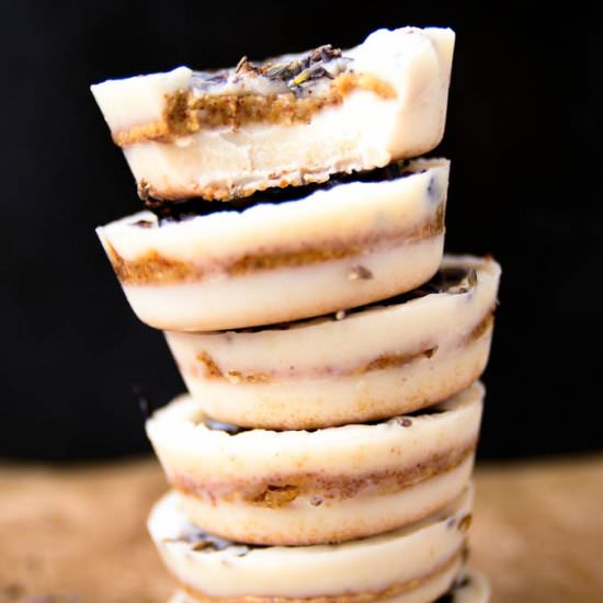 White Chocolate Almond Butter Cups