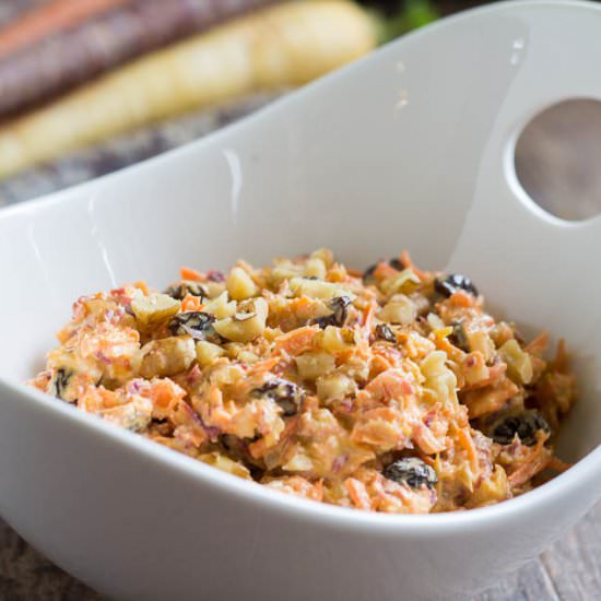 Sweet and Creamy Carrot Salad