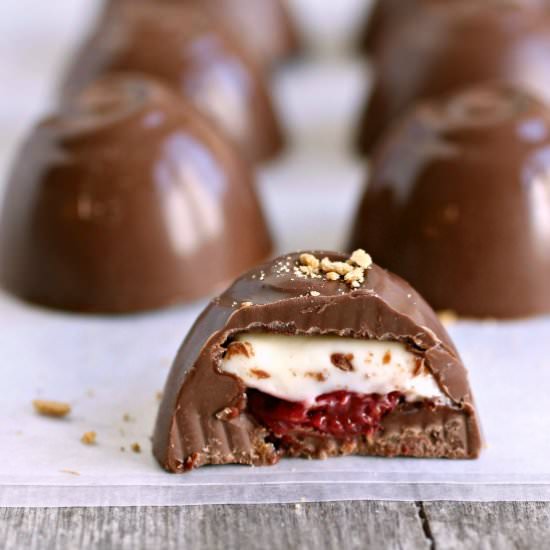 Cherry Cheesecake Chocolate Truffle
